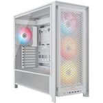 Corsair Geh Midi FRAME 5000D RS ARGB Airflow Case White (CC-9011310-WW)