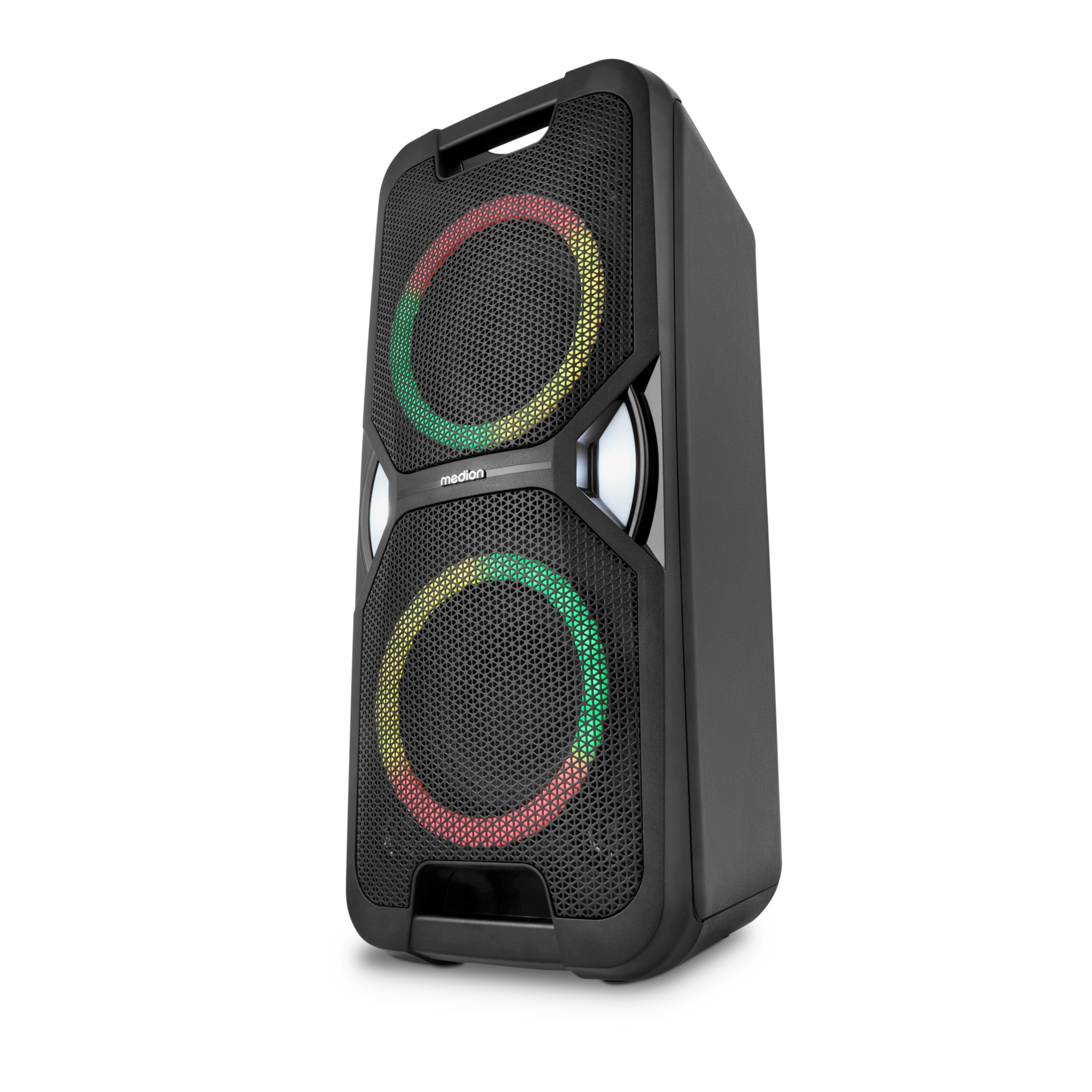 Medion LIFE PE-1 Pure Party Lautsprecher 50 W RMS 500 W Bluetooth 5 26 h Akku Schwarz