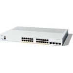 Cisco Catalyst 1200-24FP-4G-Smart-Switch, 24-Port-GE, vollständiges PoE, 4 x 1-GE-SFP (C1200-24FP-4G) (geöffnet)