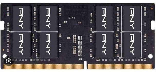 PNY 32 GB DDR4-3200 SO-DIMM RAM PC4-25600 CL22 Notebook MN32GSD43200-BLK