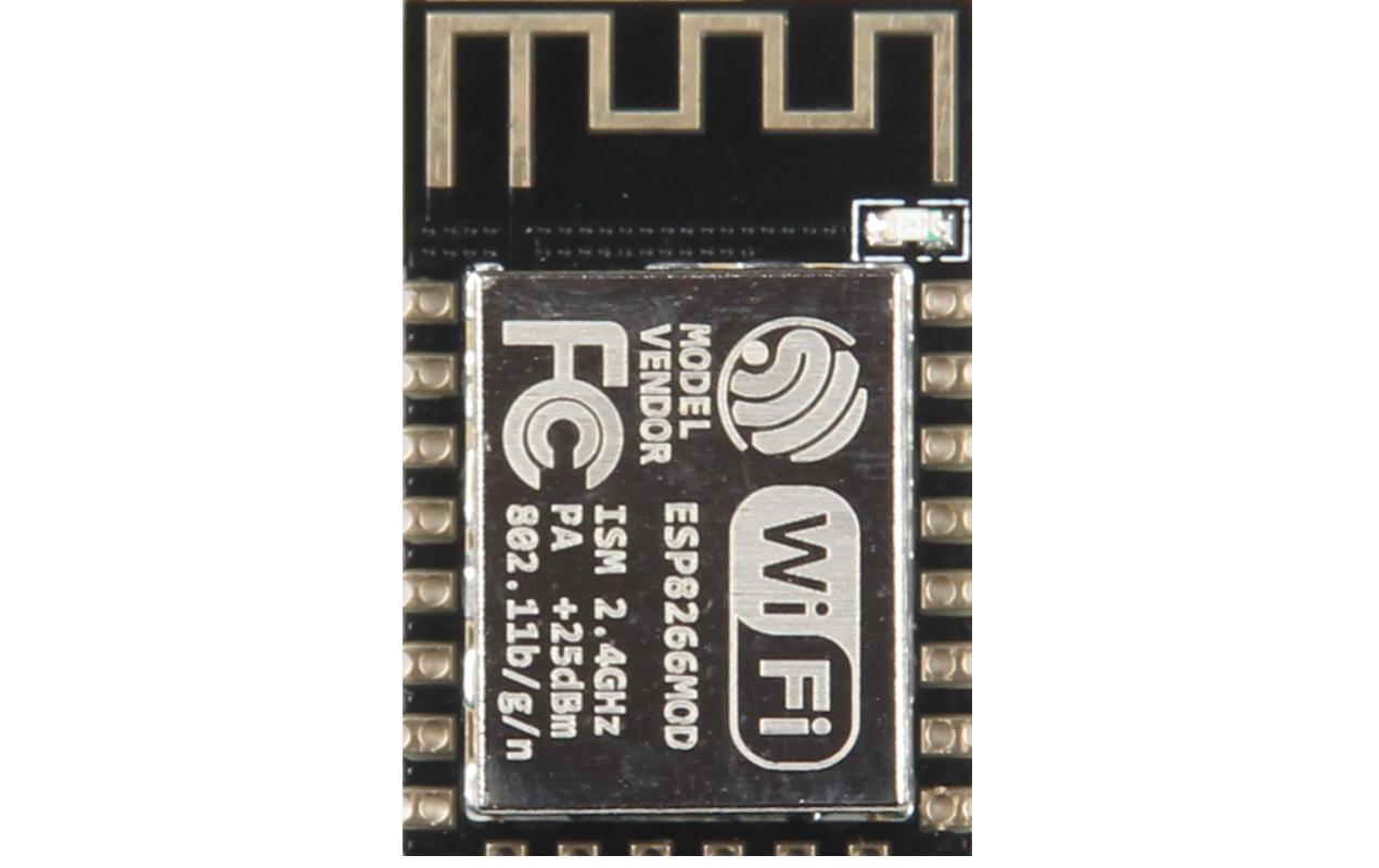 Joy-iT ESP8266-12F Entwicklerboard WLAN Auflötmodul 802.11 b/g/n Grau
