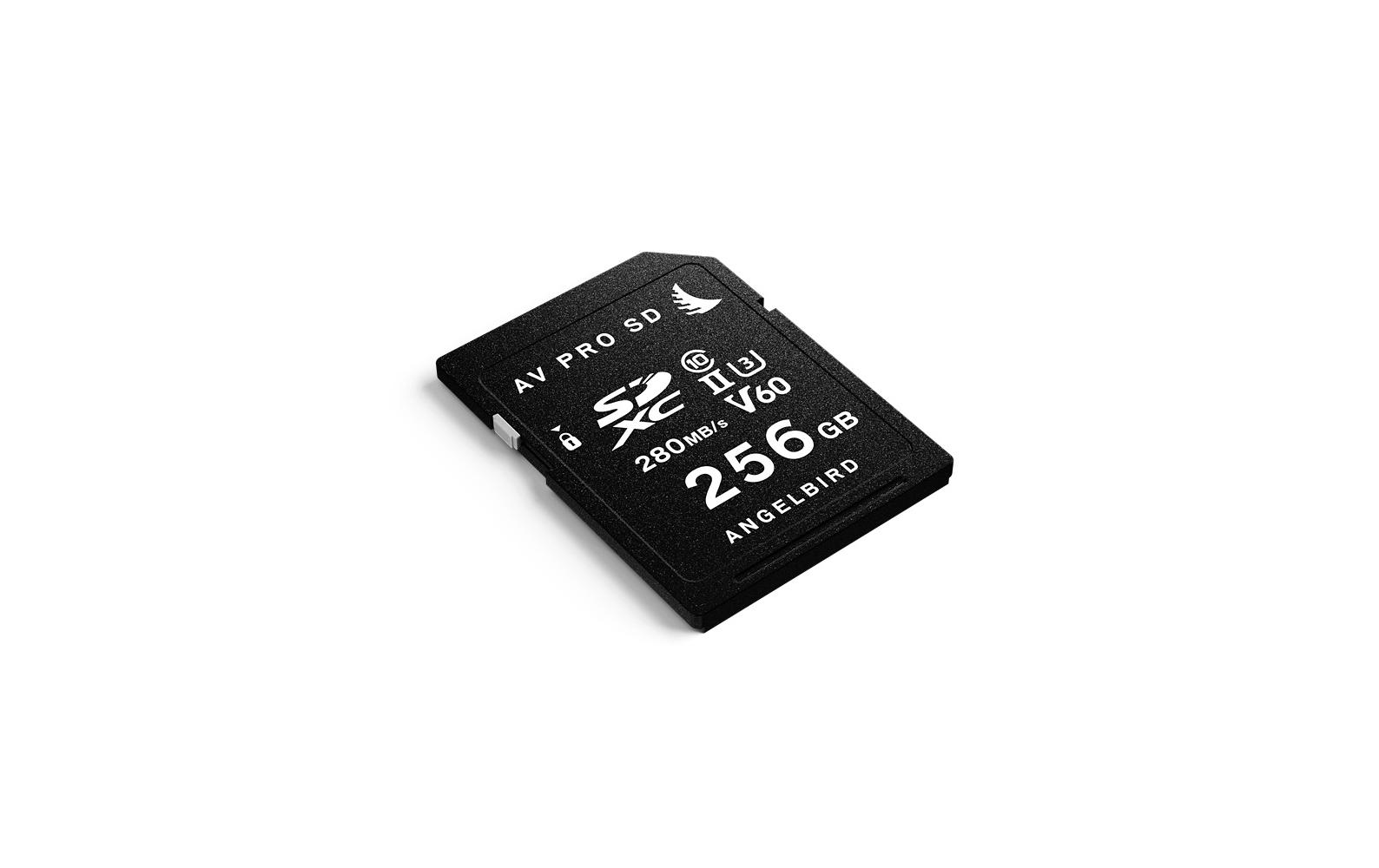 Angelbird AV PRO SD V60 MK2 256 GB SDXC UHS-II Schwarz