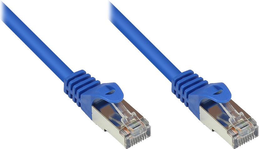 GOOD CONNECTIONS Alcasa RJ45-RJ45 - m-m - 0.15m - RJ-45 - RJ-45 - Männlich/männlich - Gold - 10/100/