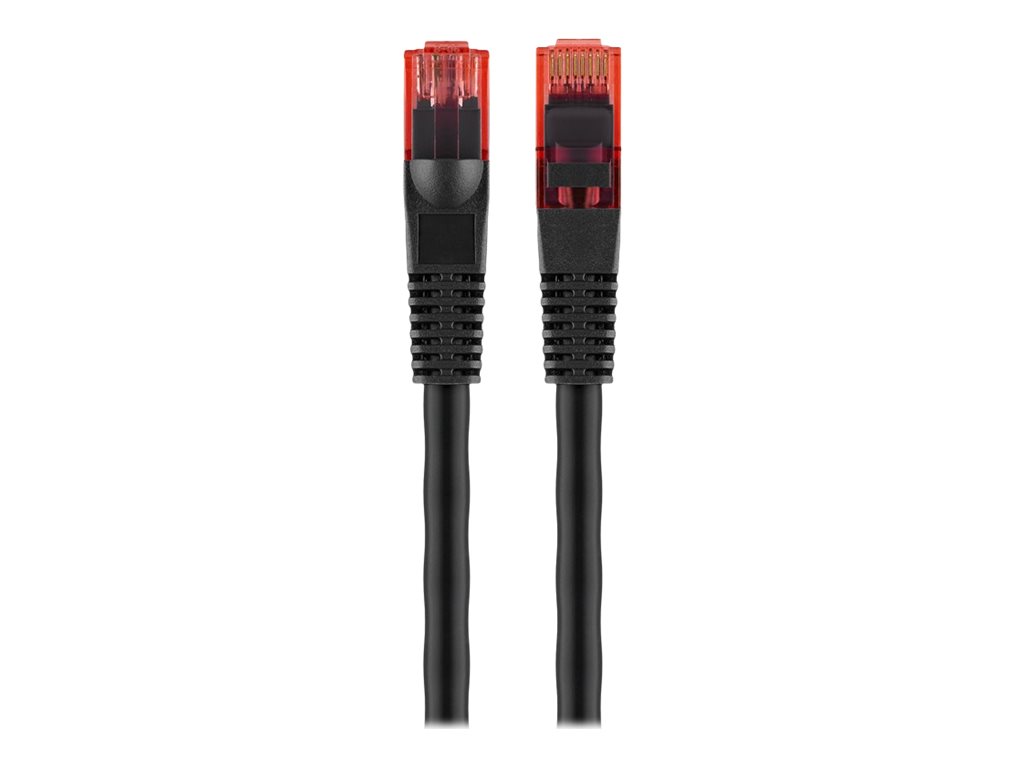 Goobay CAT 6 Outdoor-Patchkabel U/UTP 40 m Schwarz