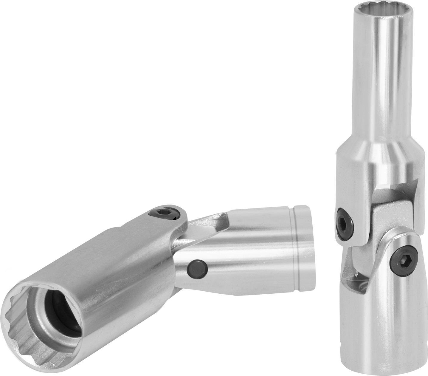 KS TOOLS Werkzeuge-Maschinen GmbH 3/8" CHROMEplus® 12-kant-Stecknuss mit Gelenk, 11 mm (918.4852)