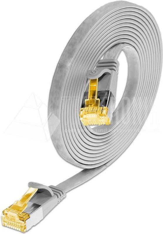 Wirewin SLIM PKW-STP-SLIM-K6A 0.25. Kabellänge: 0,25 m, Kabelstandard: Cat6a, Kabelschirmung: U/FTP (STP), Anschluss 1: RJ-45, Anschluss 2: RJ-45, Steckerverbindergeschlecht: Male connector / Male connector, Kabelfarbe: Grau (PKW-STP-SLIM-K6A 0.25)