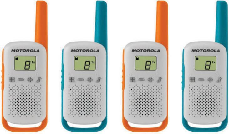 Motorola TALKABOUT T42 Funksprechgerät 16 Kanäle Blau (MOTO42Q)