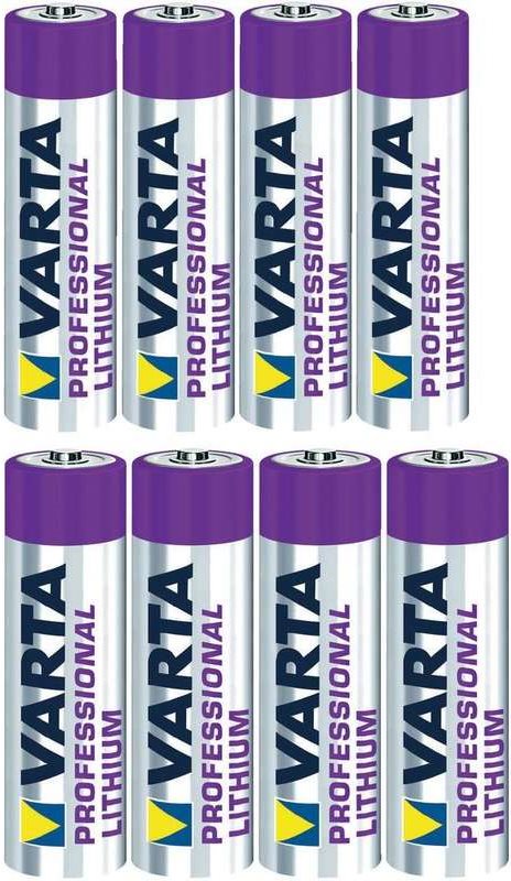 Varta Vorteils-Set 4 Micro- und 4 Mignon-Lithium-Batterien 4 Micro- und 4 Mignon-Lithium-Batterien (6103301404, 6106301404)