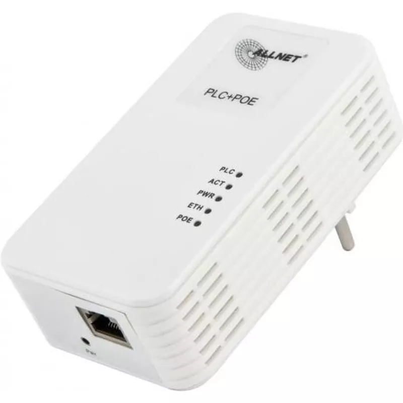 ALLNET ALL1681203 1200Mbit/s Eingebauter Ethernet-Anschluss Weiß 1Stück(e) PowerLine Netzwerkadapter (ALL1681203) (B-Ware)