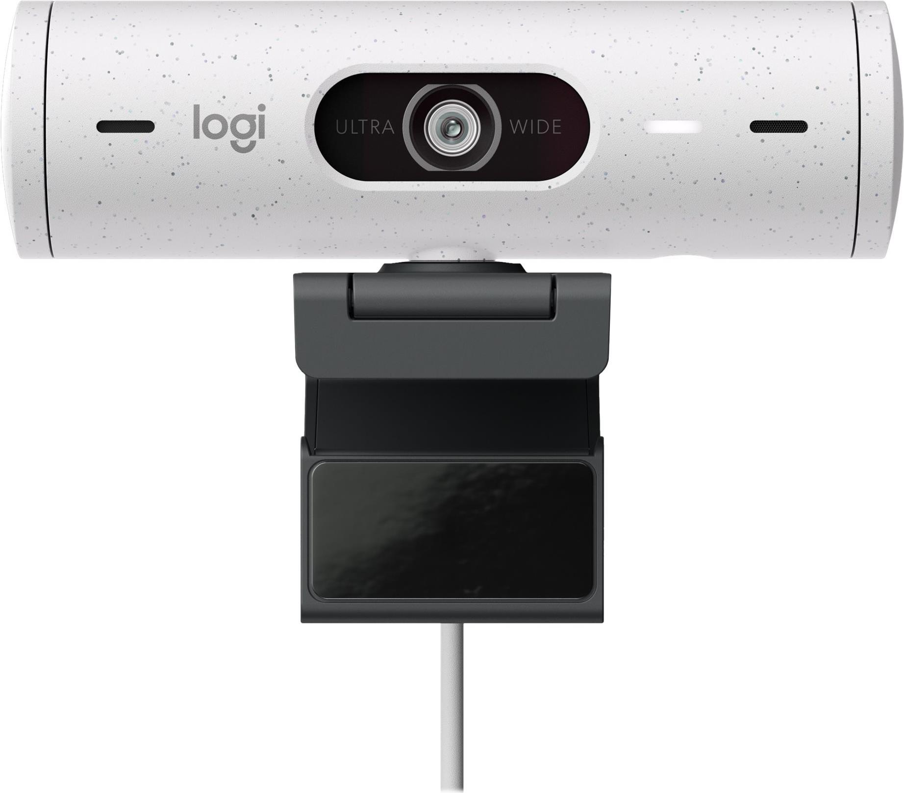 Logitech BRIO 500 Webcam Full HD 1920 x 1080 USB-C Off-White