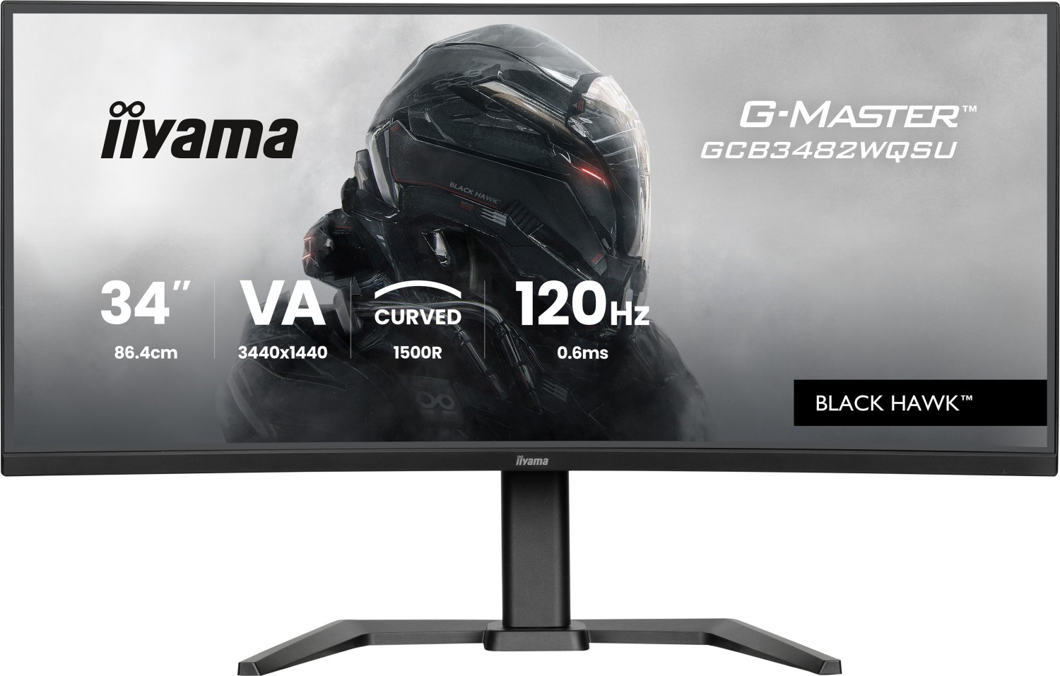 iiyama G-Master GCB3482WQSU-B1 Black Hawk - 34" | VA | UWQHD | 0.6ms | 120Hz (GCB3482WQSU-B1)