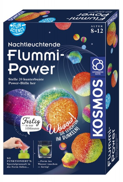 Kosmos Fun Science 65410 Experimentier-Set Chemie 8–12 Jahre Mehrfarbig
