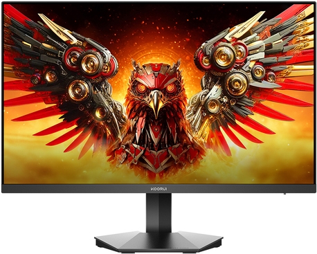 Koorui G2711P Gaming-Monitor 68.6 cm (27 Zoll), schwarz, FullHD, IPS, HDMI, DP, FreeSync Premium, HDR, 200Hz Panel (G2711P)