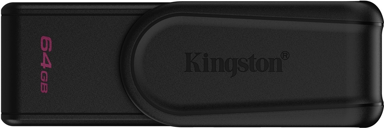 Kingston Technology DataTraveler 64GB Portable USB 3.2 Gen 1 Exodia S (Schwarz/Schwarz) (DTXS/64GB)