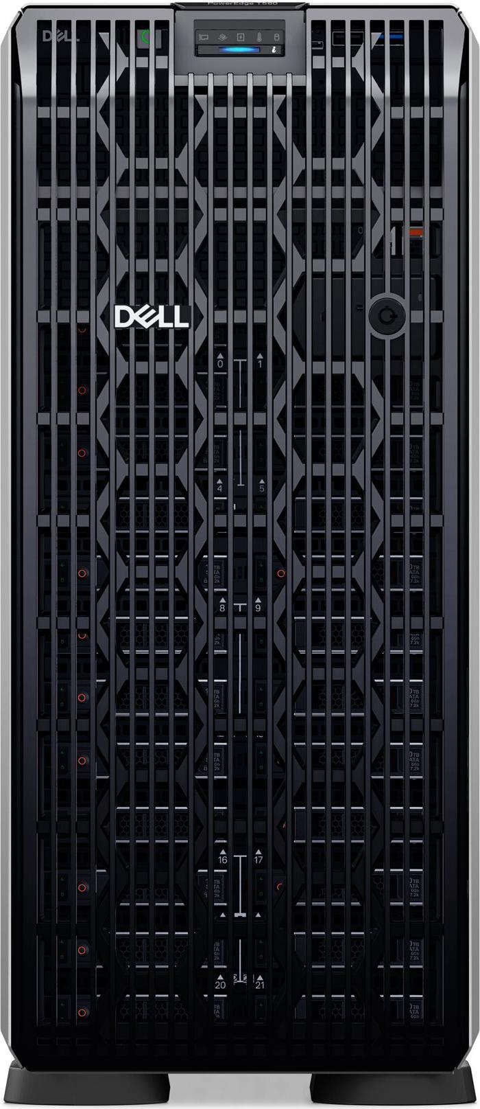 Dell PowerEdge T560 Tower Server Intel Xeon Silver 4514Y 64 GB RAM 960 GB SSD 2x1100W Schwarz