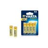 Varta Batterie Zink-Kohle, Mignon, AA, R6, 1.5V, Super Heavy Duty, Retail Blister (4-Pack) (02006101414)