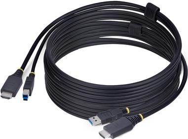 StarTech.com 10ft (3m) HDMI and USB 5Gbps KVM Cable - Tastatur- / Video- / Maus- (KVM-) (HU12210-KVM-CABLE)