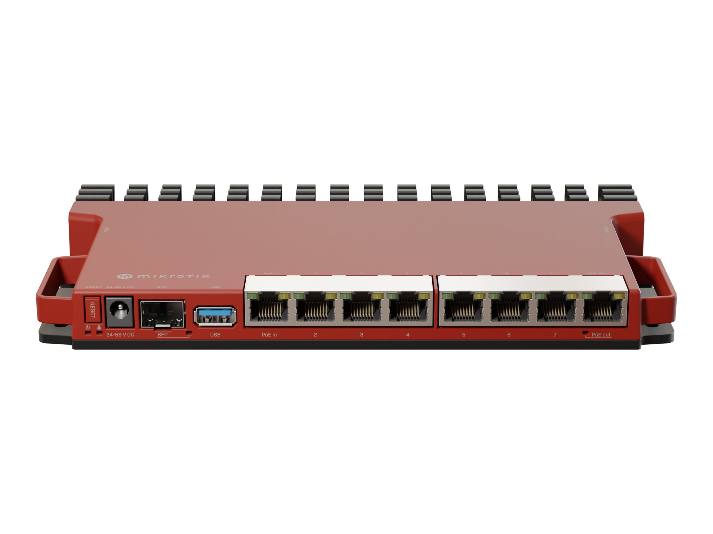 MikroTik L009 Series L009UIGS-RM Router 2.5 Gbps Rot,Schwarz