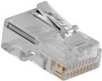 ACT RJ48 (10P/10C) modulaire connector for flat cable. Connector: RJ-48 (10P/10C) Rj48 plug 10p10c mudular cable (TD110)