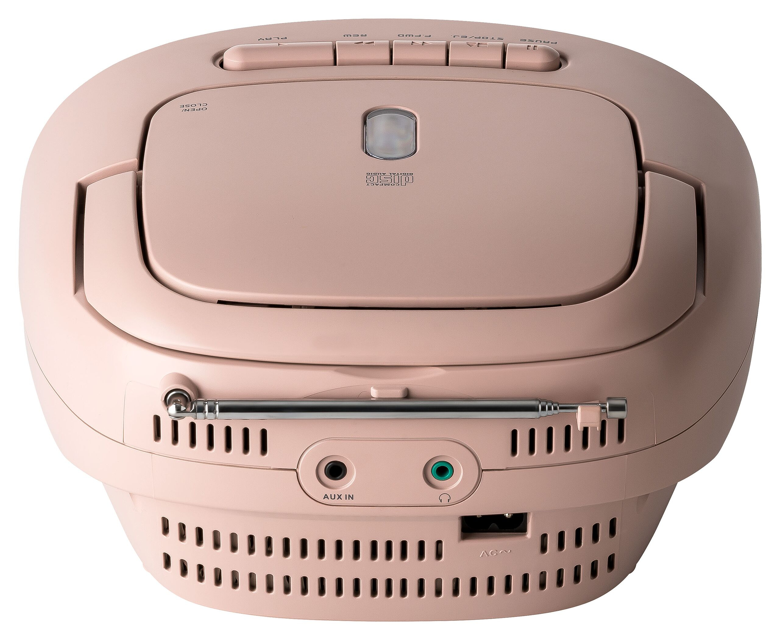 Reflexion RCR2260 Tragbarer CD-Player Pink; Weiß
