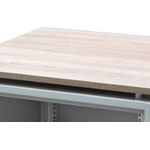 IT-BUDGET Deko-Holzplatte für Server-/Netzwerkschränkes (W-3987-07-00-SON)