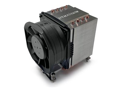 Dynatron A56 Prozessor-Luftkühler für AMD AM4/AM5, 3U, PWM, bis 170W TDP, Schwarz