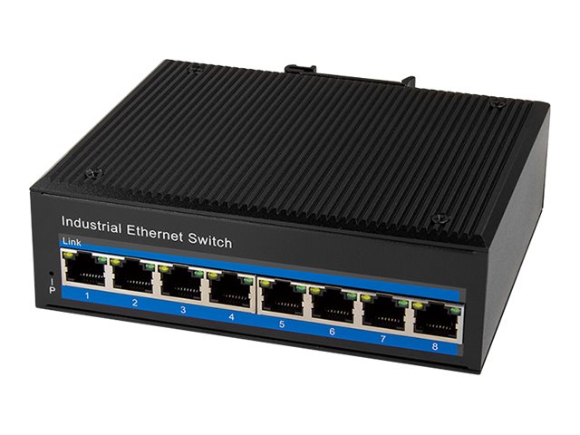 LogiLink NS203 Gigabit Ethernet Switch 8-Port Schwarz