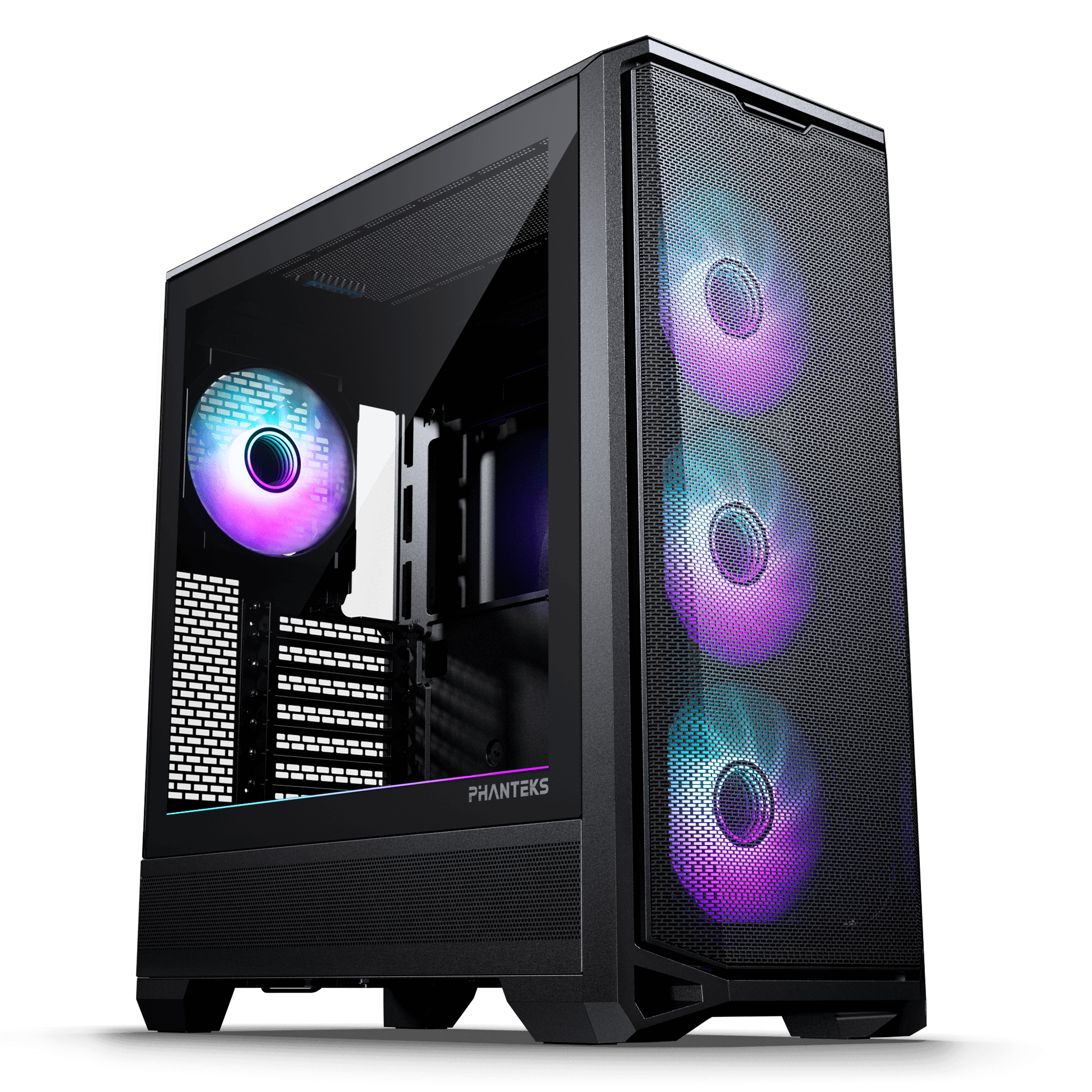 Phanteks Eclipse G400A Midi-Tower Tempered Glass D-RGB Satin Black