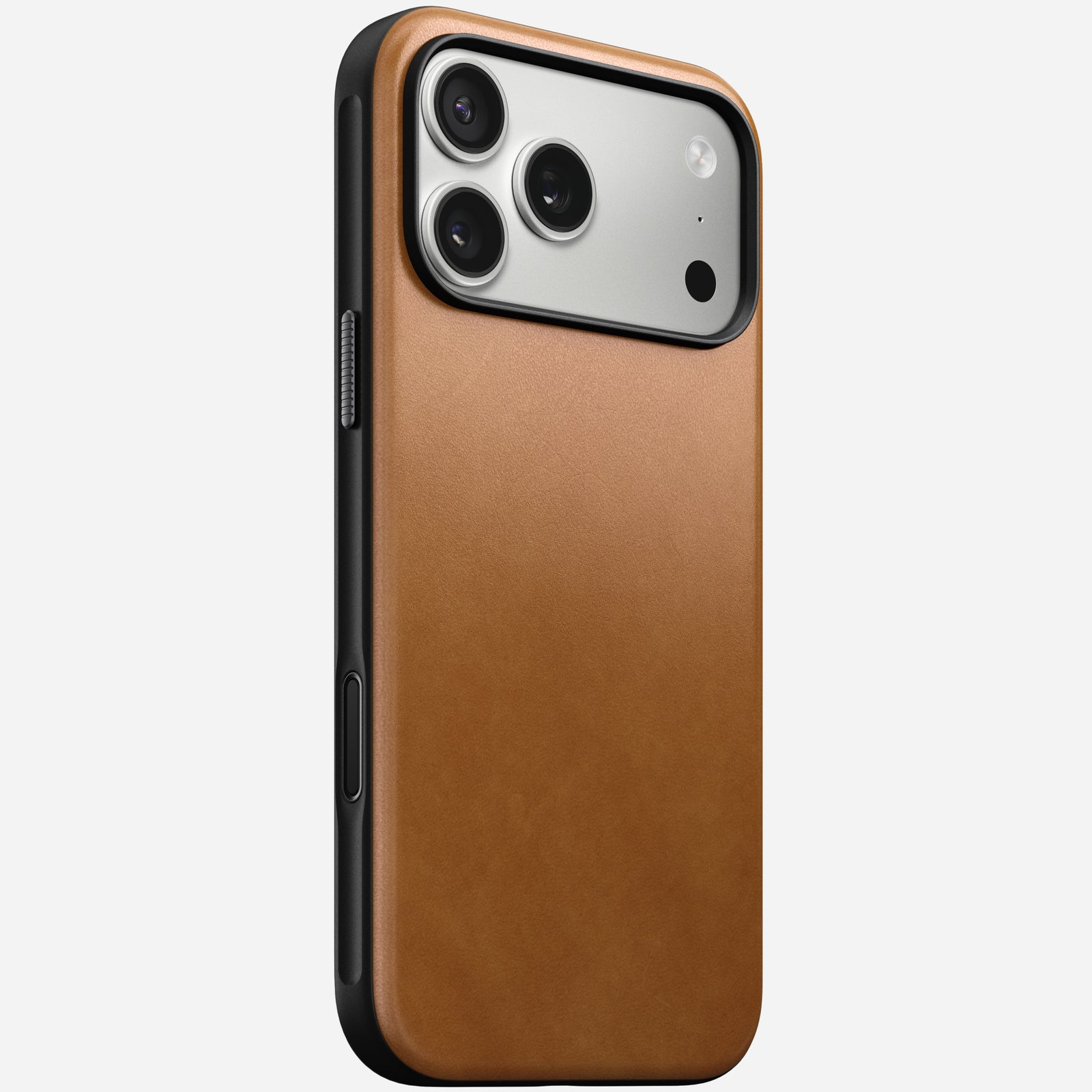 Nomad Modern Leather Case Handyhülle für iPhone 17 Pro Max 6,9" English Tan