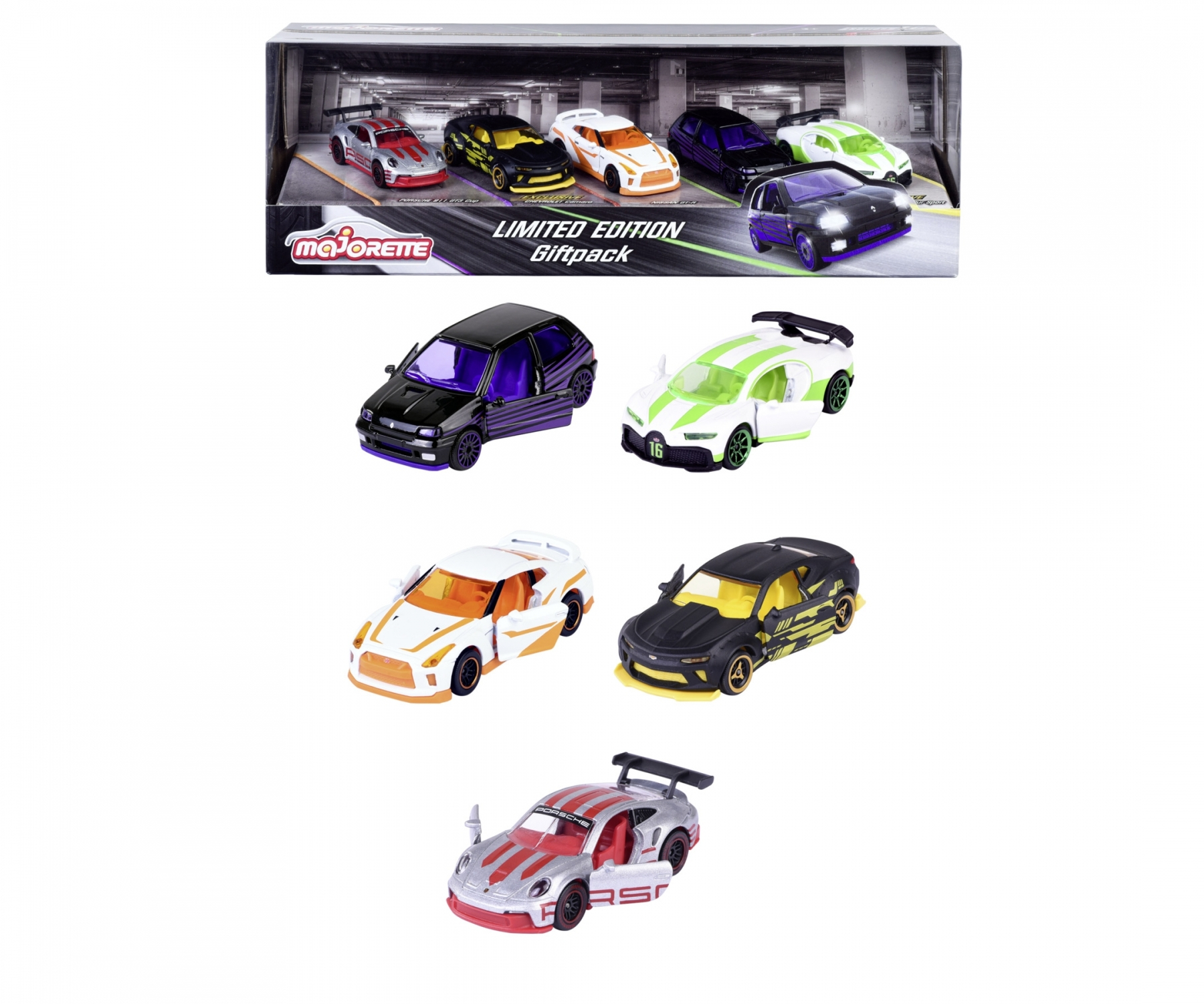 Simba Dickie Limited Edition 10 Geschenkset mit 5 Modellautos Mehrfarbig