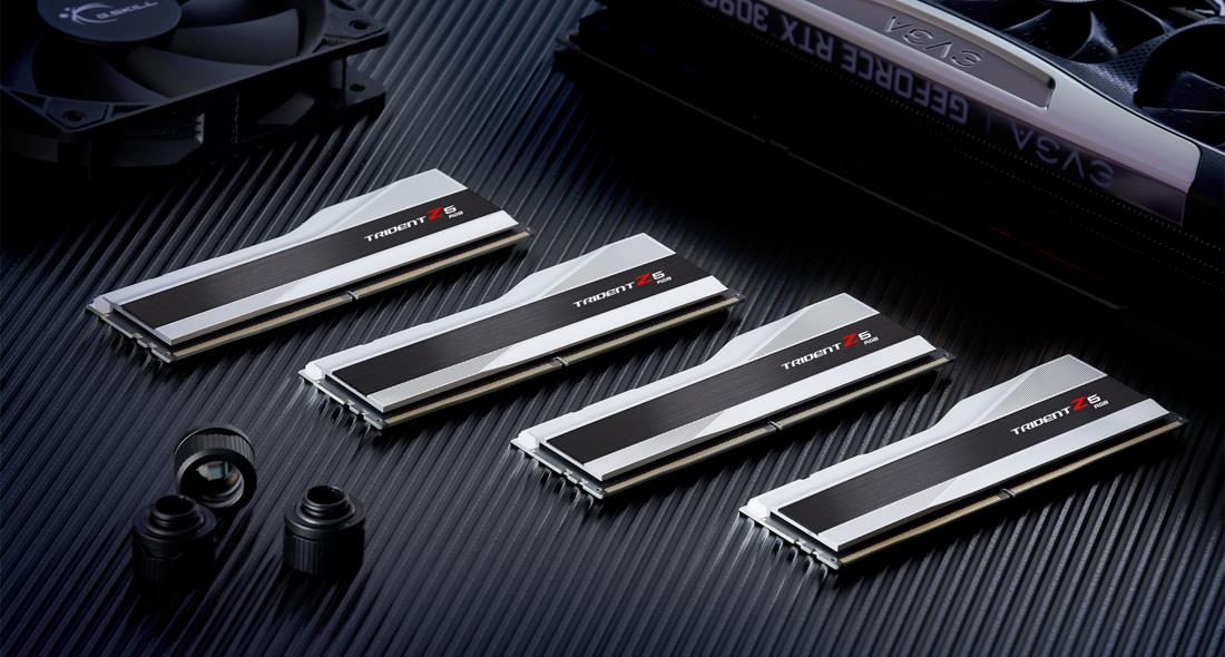 G.Skill Trident Z5 RGB DDR5 32 GB RAM 2x16 GB 6400 MHz CL32 Schwarz/Silber