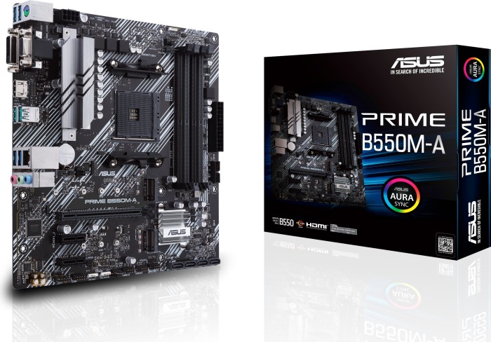 ASUS PRIME B550M-A Motherboard (90MB14I0-M0EAY0)
