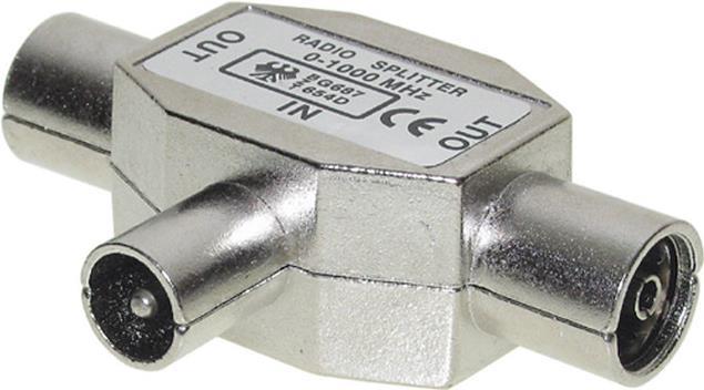 shiverpeaks ®-BASIC-S--T-Verteiler, 2 x Kupplung und 1x Stecker (BS83210)