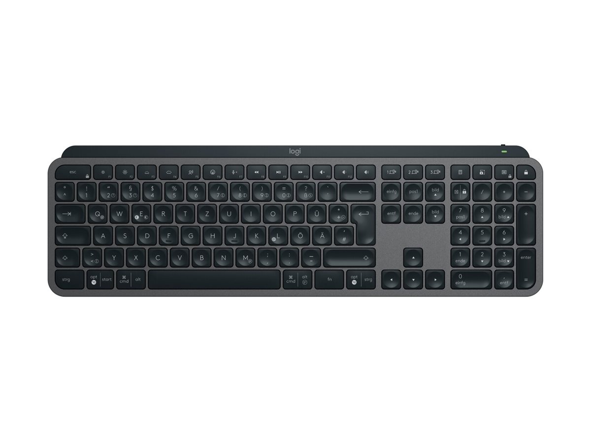 Logitech MX Keys Combo for Business - Tastatur- und Maus-Set - kabellos - Bluetooth LE - QWERTZ - Graphite