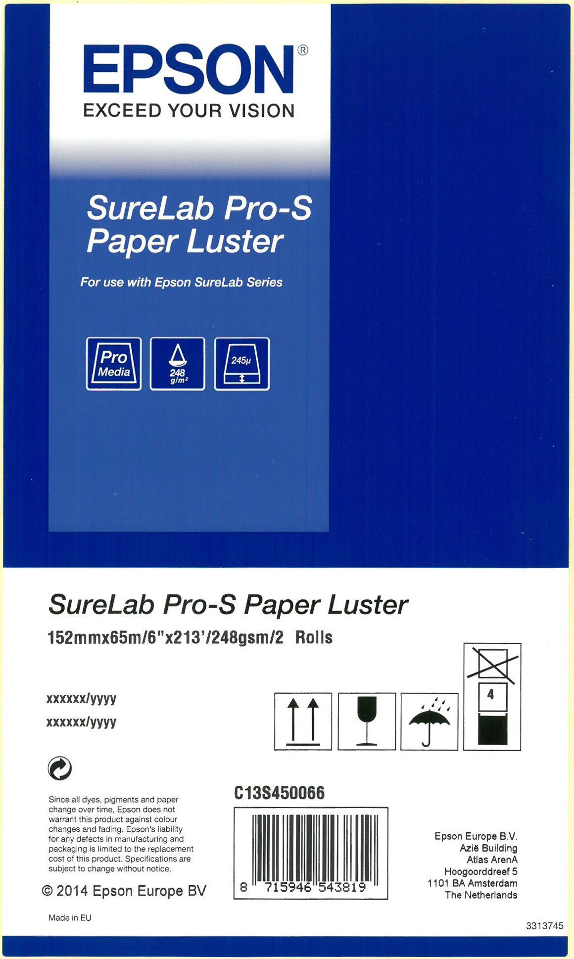 Epson SureLab Pro-S Luster (C13S450066BP)