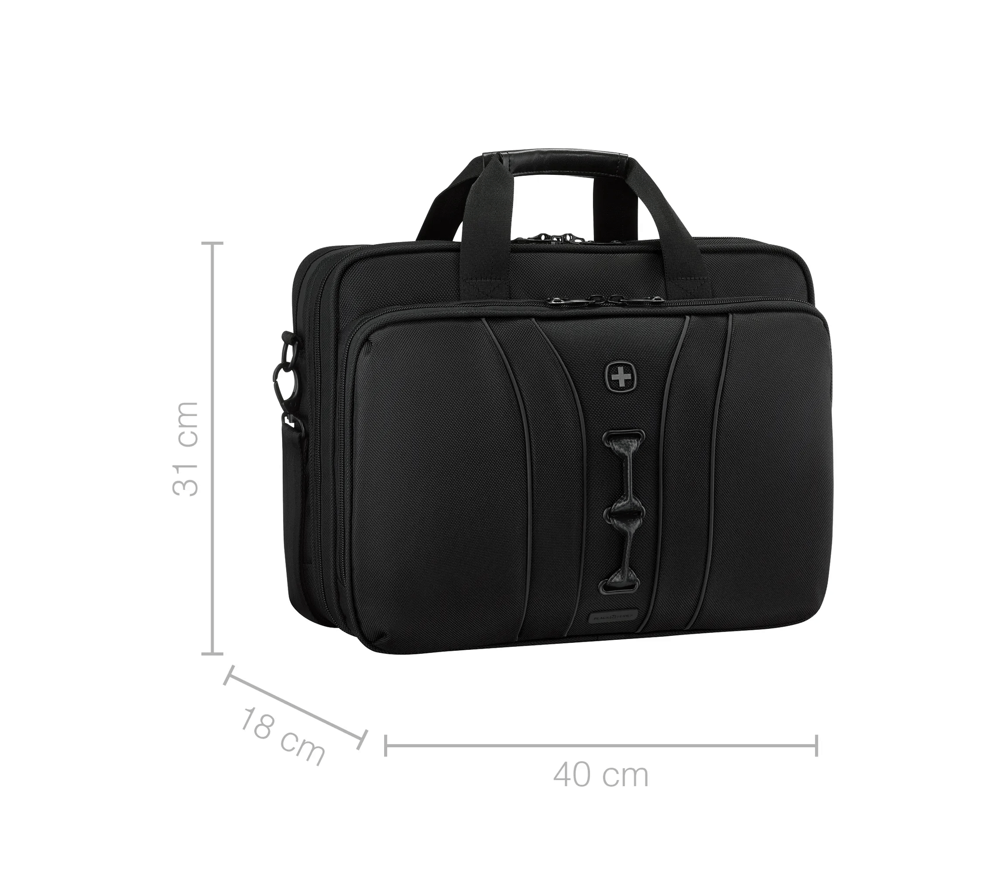 Wenger Legacy Black Series 40.64cm Laptop Briefcase (653630)