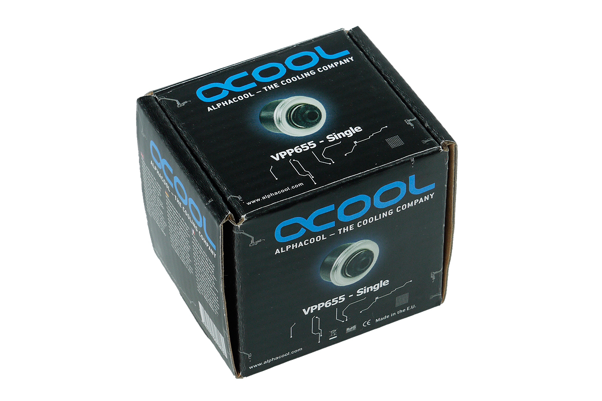 Alphacool VPP655 PWM Single Edition Kühlsystempumpe Schwarz