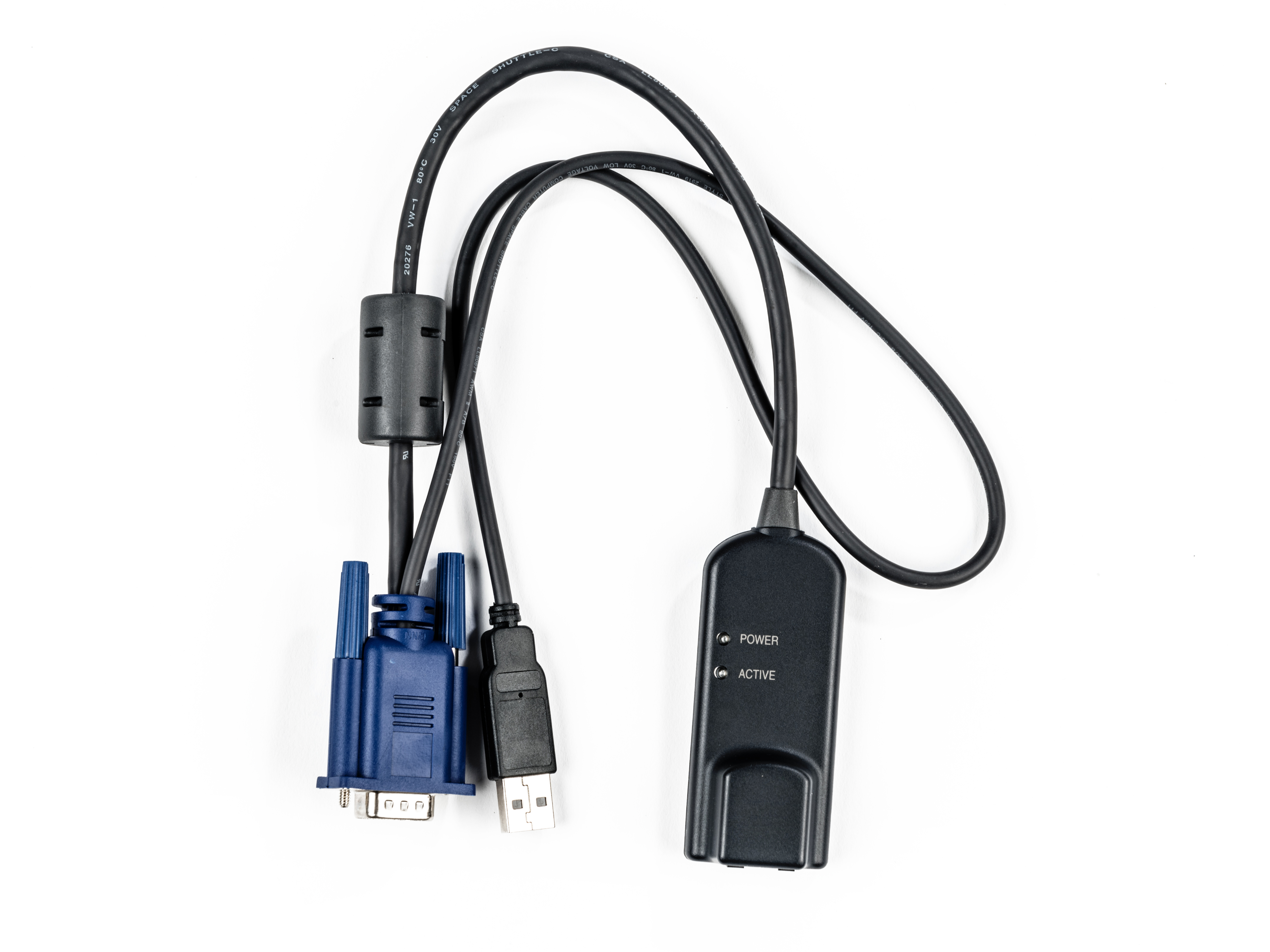 Vertiv Avocent MPUIQ-VMCHS KVM-Modul VGA USB 2.0 RJ-45 Schwarz, Blau