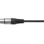 Vivolink PROXLRFEMALE Audio-Kabel XLR Schwarz - Metallisch (PROXLRFEMALE)