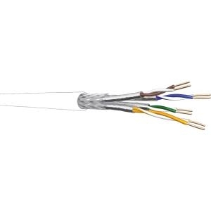 Draka UC HomeCat.7 Rohkabel Kabel SS26 S/FTP 4P LSHF weiß, 100m-Ring - bulk