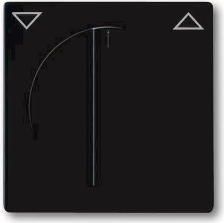 Busch Jaeger Zentralscheibe sw Jalousie,m.Drehgriff 1740-885 (1710-0-3894)