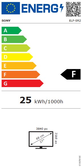 Energieeffizienzklasse F
