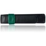 Schreibgeräteetui Pelikan Leder TG22 schwarz-grün (923722)