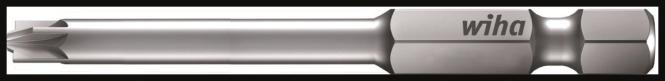 Wiha Plus/minus-Bit SL/PZ <b>1</b> Chrom-Vanadium Stahl gehärtet E 6.3 1 St. (32495)