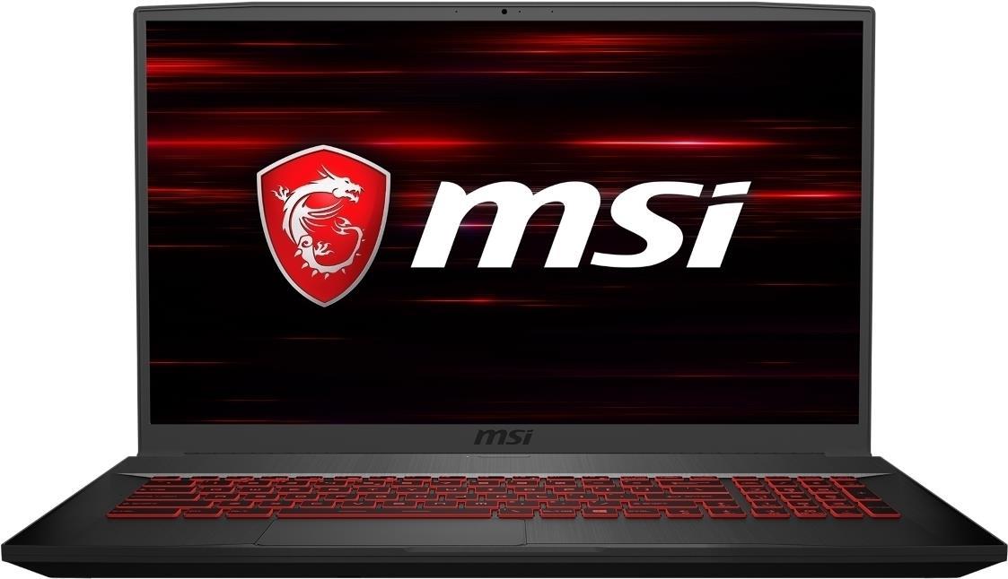 MSI GF75 10SDR-254 Thin Gaming - 17.3" Full HD IPS 144Hz, Intel i7-10750H, 16GB RAM, 512GB SSD, GeForce GTX 1660 Ti, Windows 10 (0017F3-254)