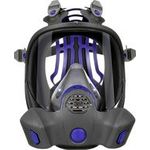 3M Secure Click FF-802 Atemschutz Vollmaske ohne Filter Groesse M EN 136 (FF-802)