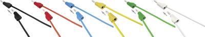 VOLTCRAFT MSB-300 Messleitungs-Set [Lamellenstecker 4 mm - Lamellenstecker 4 mm] 0.50 m (MSB-300-0.5)