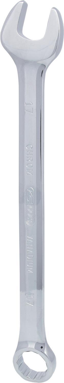 KS TOOLS CHROMEplus Ringmaulschlüssel, abgewinkelt, 17mm (518.0617)