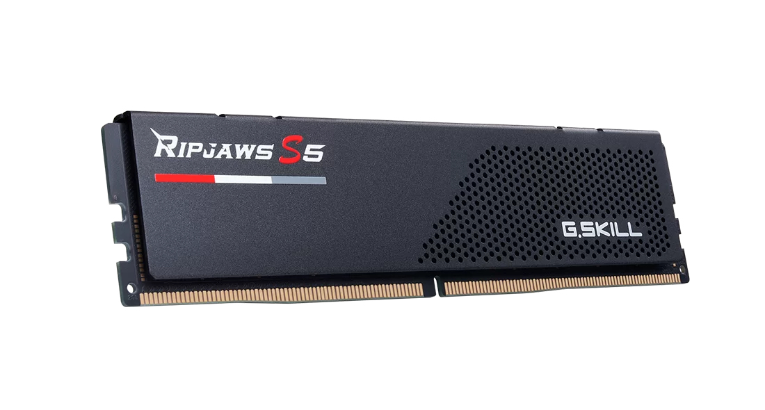 G.Skill Ripjaws S5 96 GB (2 x 48 GB) DDR5 5200 MT/s CL40 Low Profile Schwarz