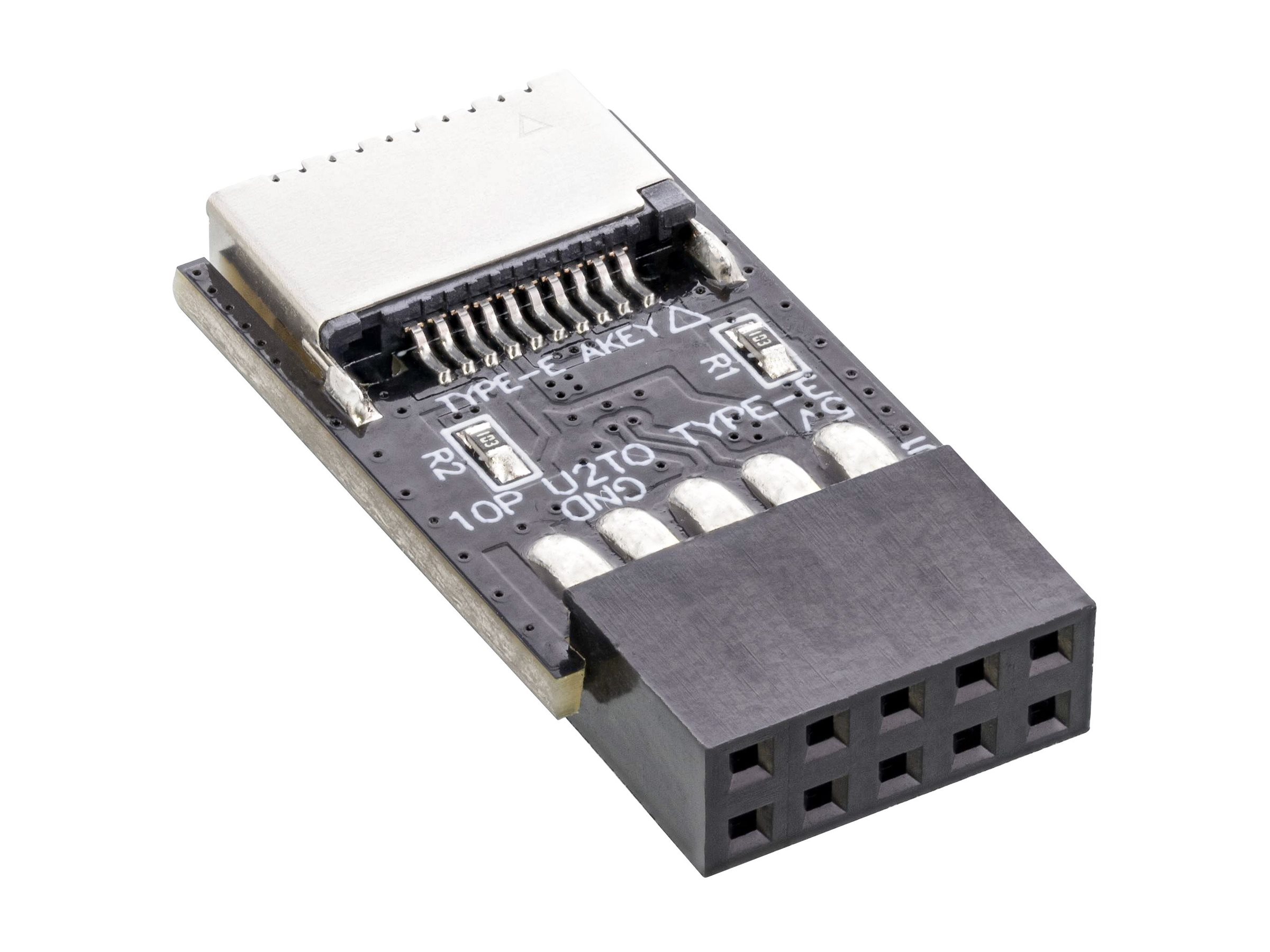 InLine 33446Q Interner USB-Adapter 480 Mbps Schwarz